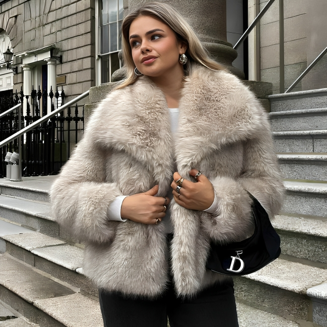 Faux Fur Coat