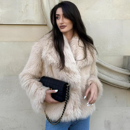 Faux Fur Coat