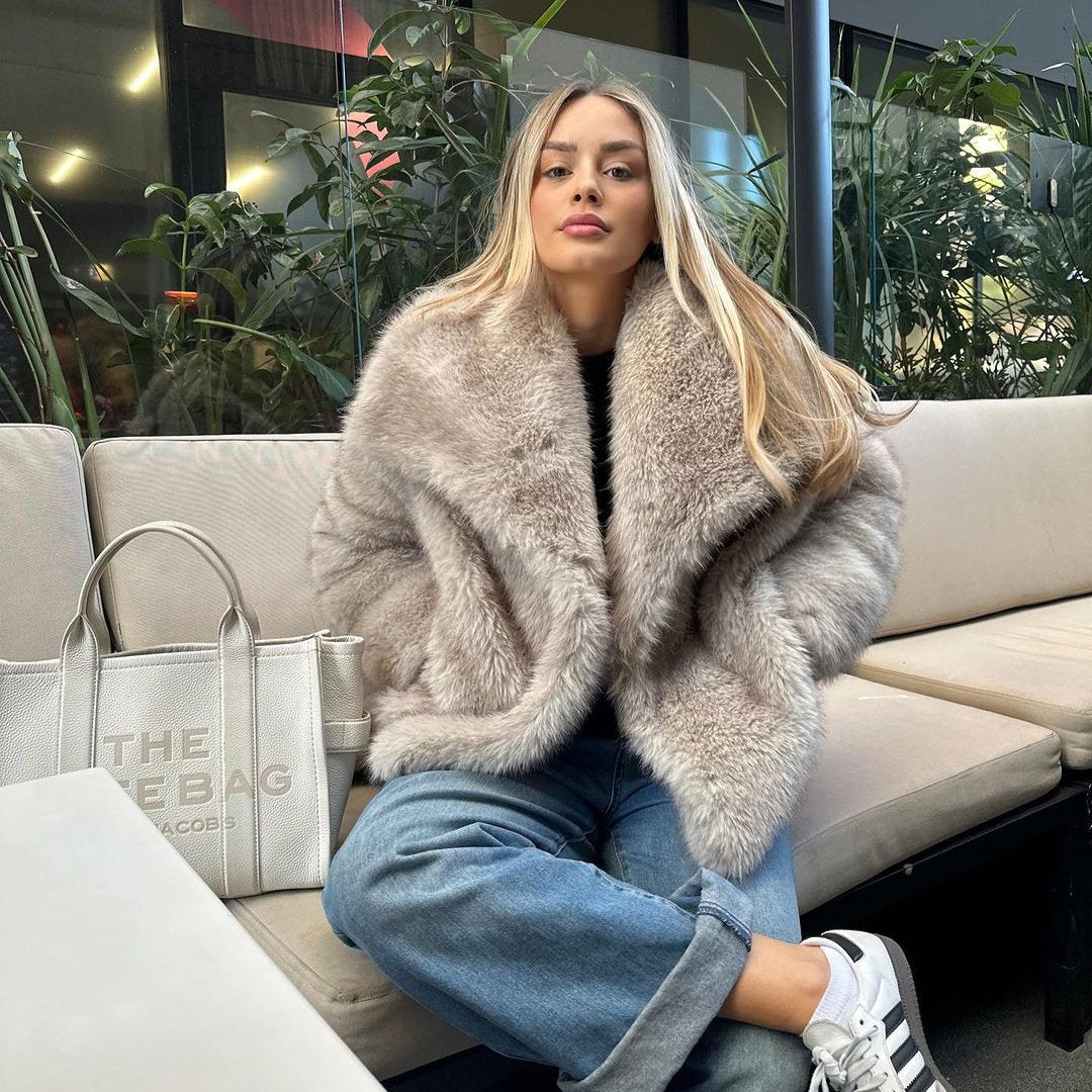 Faux Fur Coat