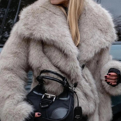 Faux Fur Coat